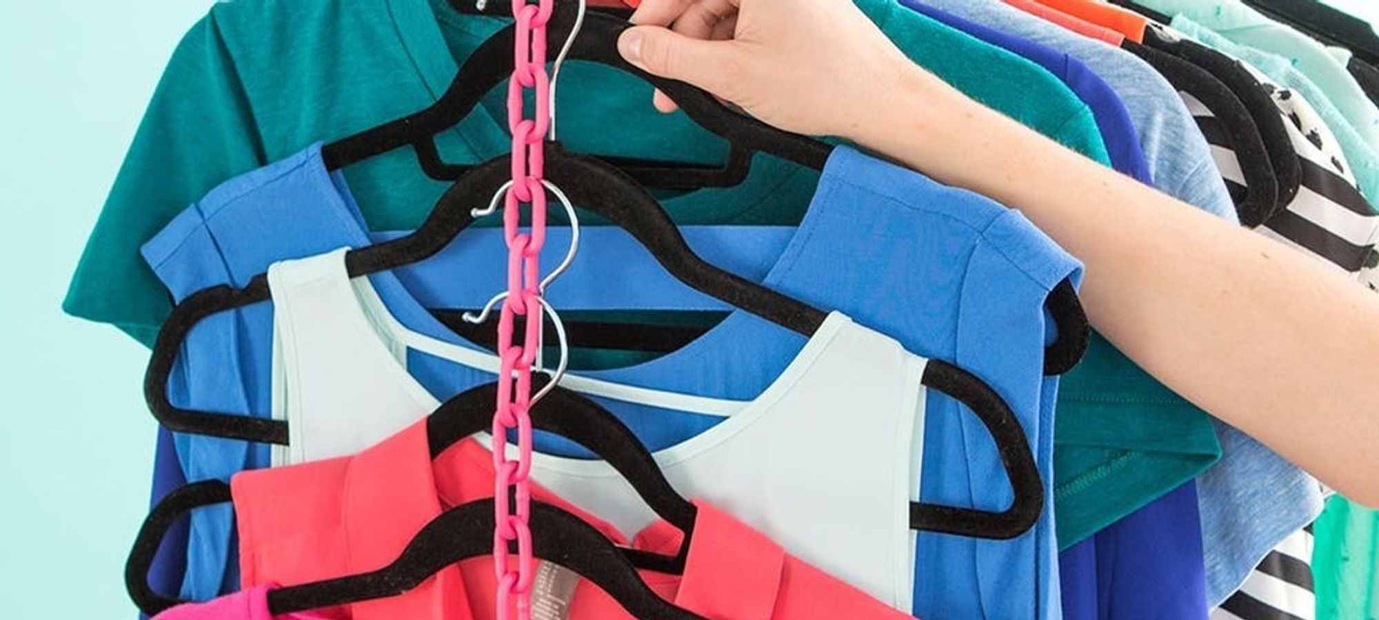 This EasytoMake Hanger Hack Is a Small Closet Game Changer Brit + Co