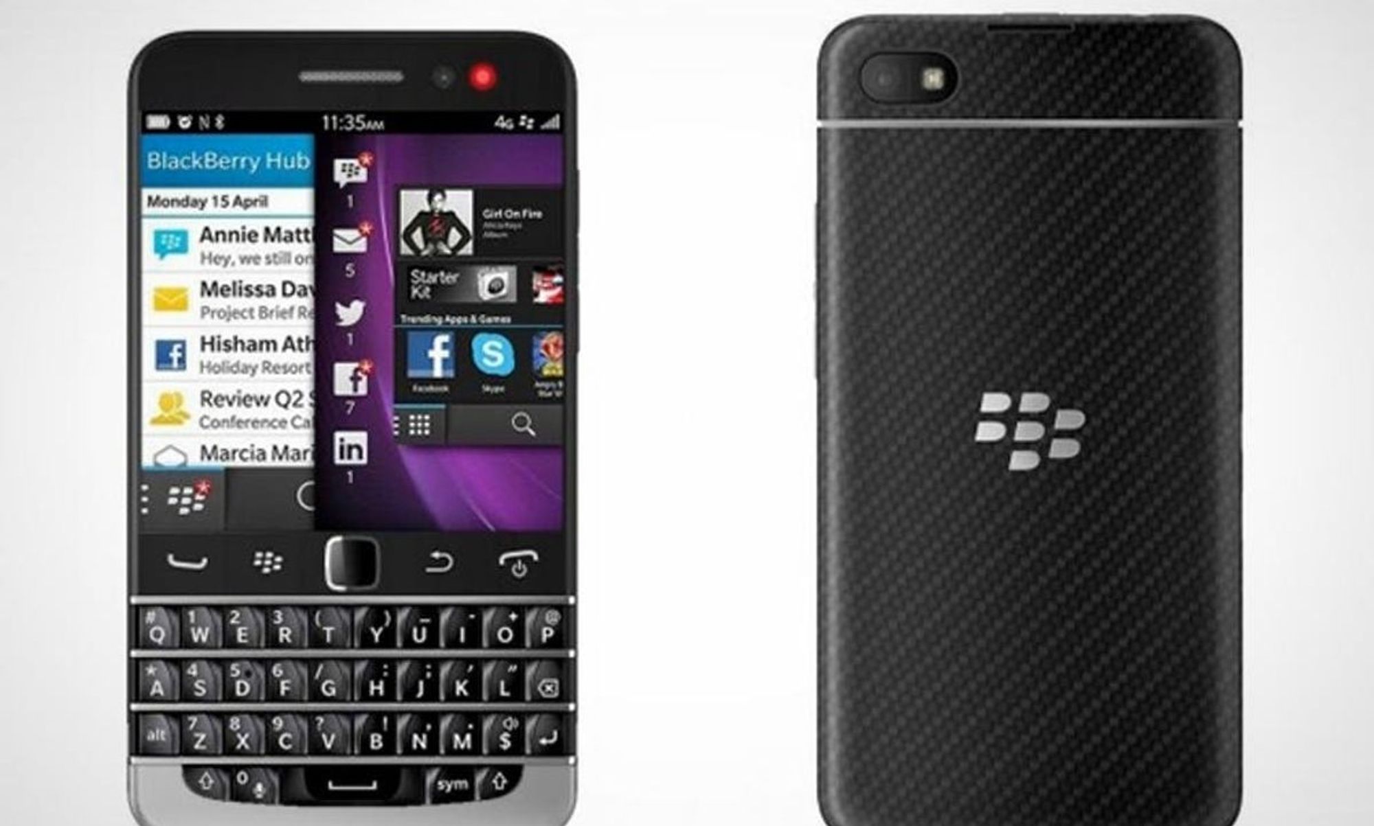 BlackBerry Goes OG, Brings Back the Trackpad (All Thanks to You