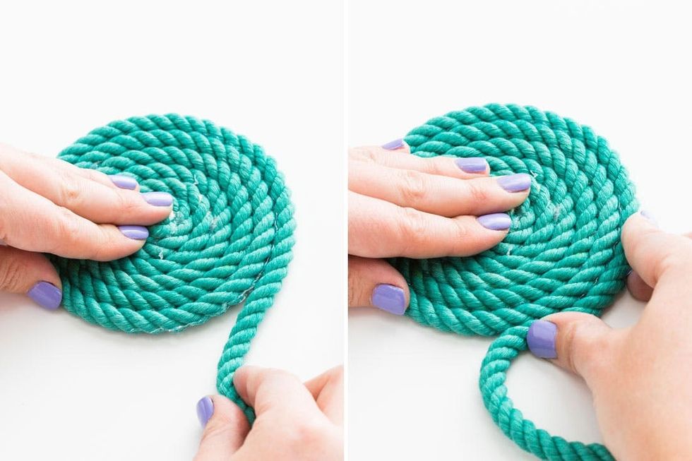 How to Make Beautiful NoSew Rope Bowls Brit + Co