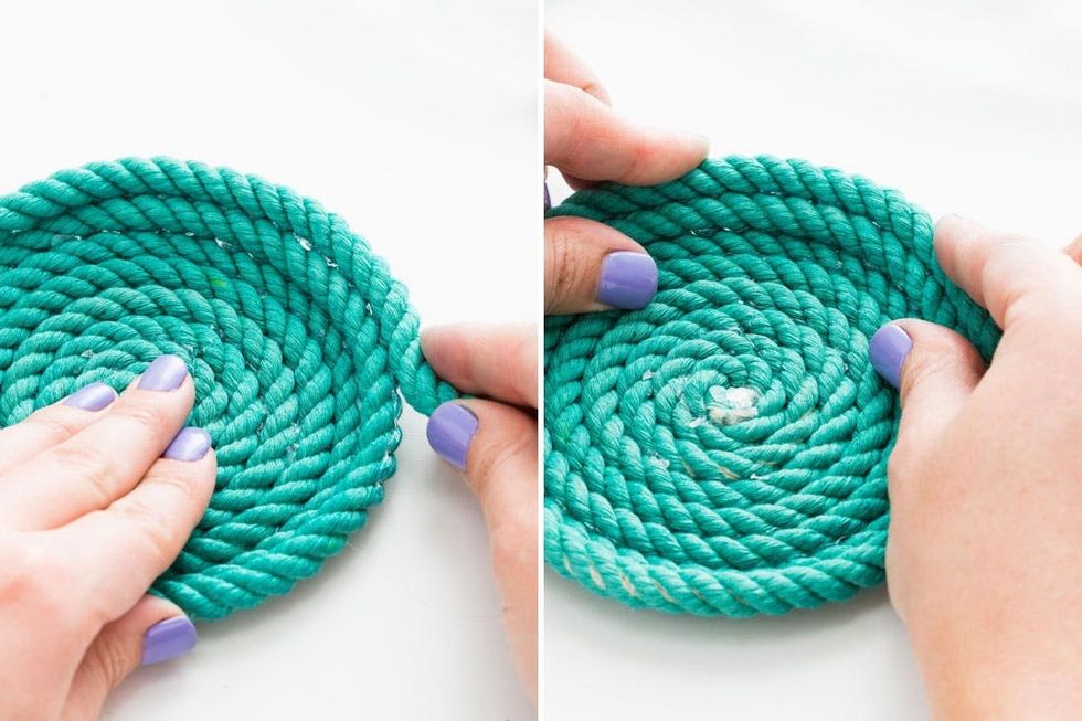 How to Make Beautiful NoSew Rope Bowls Brit + Co