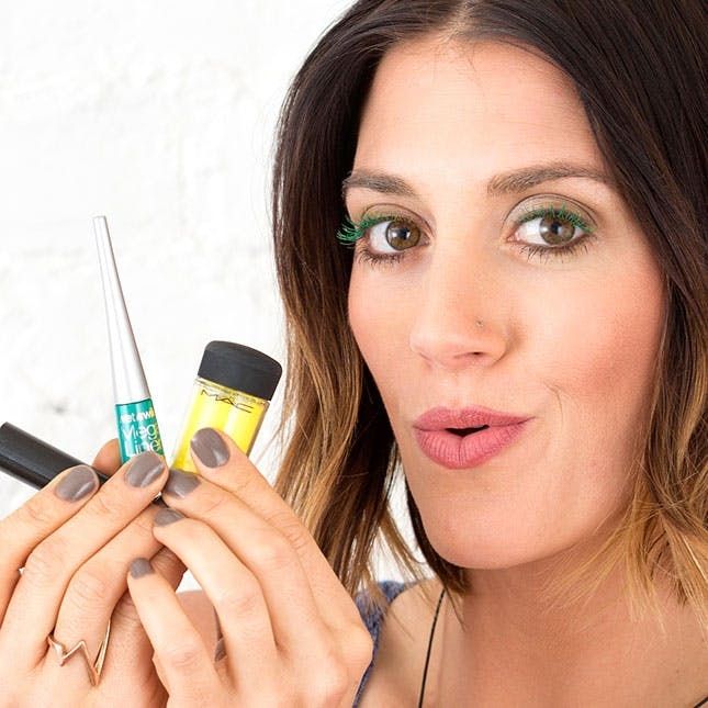 2 Ways to DIY Colored Mascara + 6 Ways To Rock It - Brit + Co