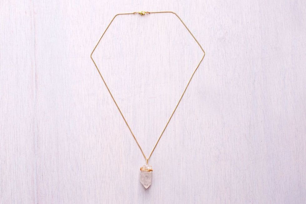 3 Ways to Turn Any Precious Gem into a Necklace Brit + Co