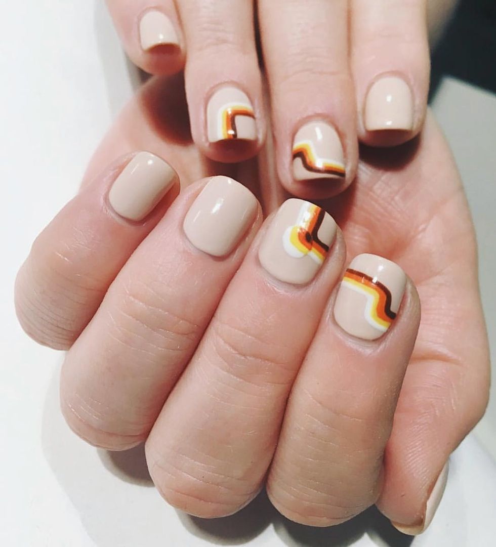 15 DesertInspired Nail Art Ideas for Coachella Weekend Brit + Co