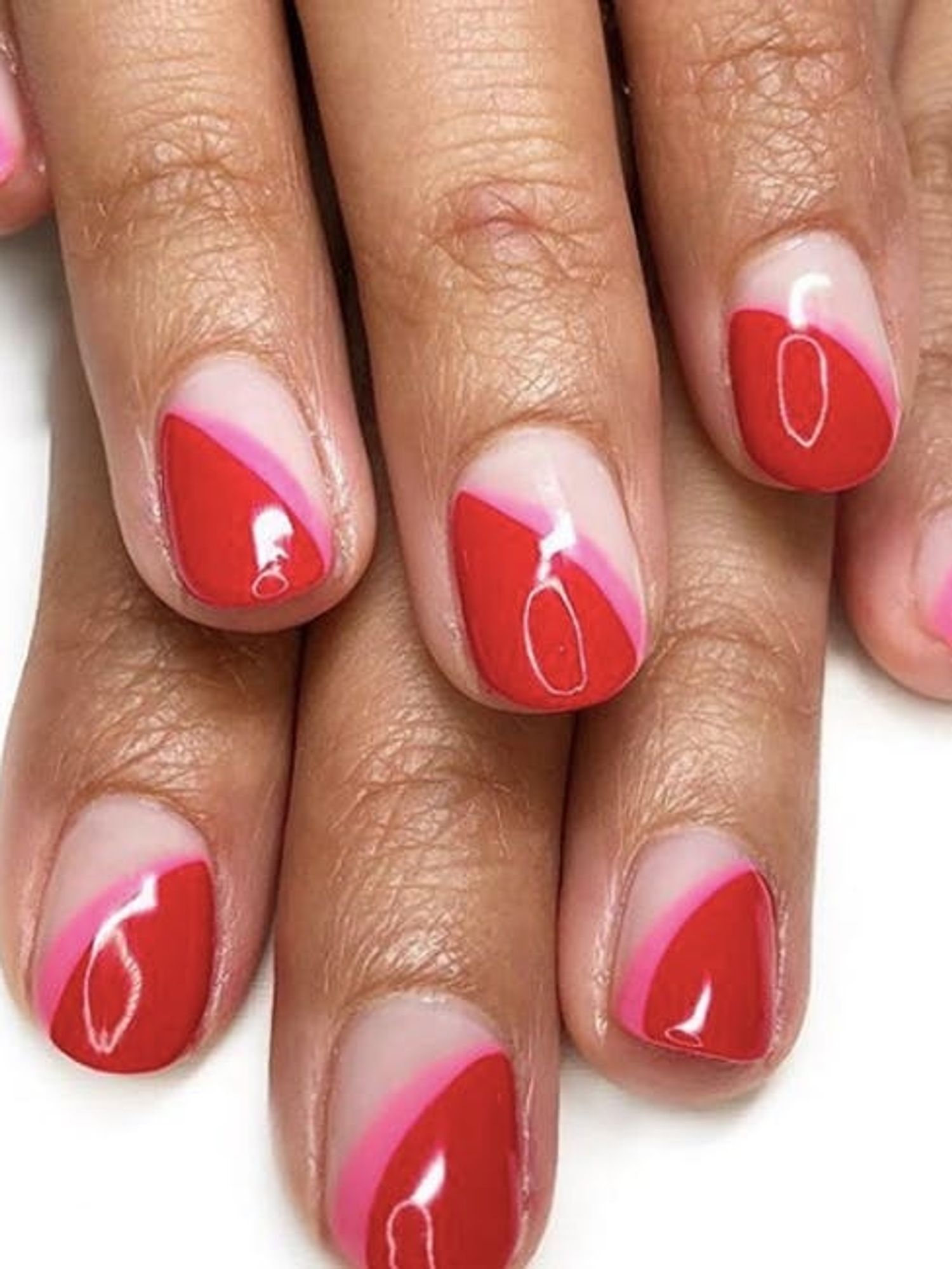 20 Minimalist Ways to Wear Red Nail Polish This Valentine’s Day Brit + Co