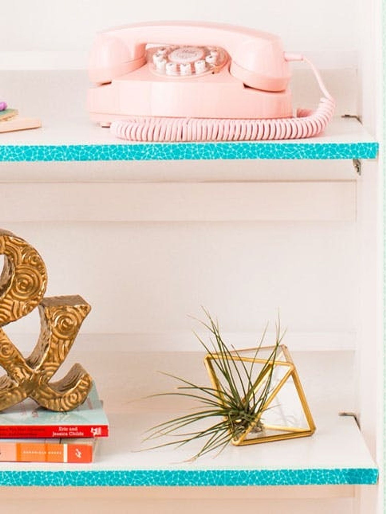 How to Use Washi Tape to Revamp Your Furniture Brit + Co