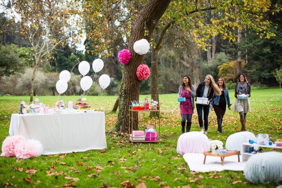 8 MustHaves for a Springy Outdoor Baby Shower Brit + Co