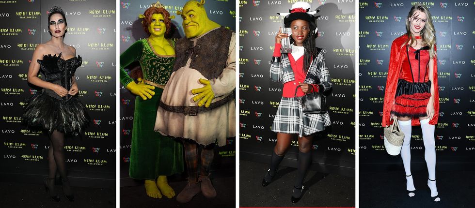 The BestDressed Celebs at Heidi Klum’s Annual Halloween Party Brit + Co