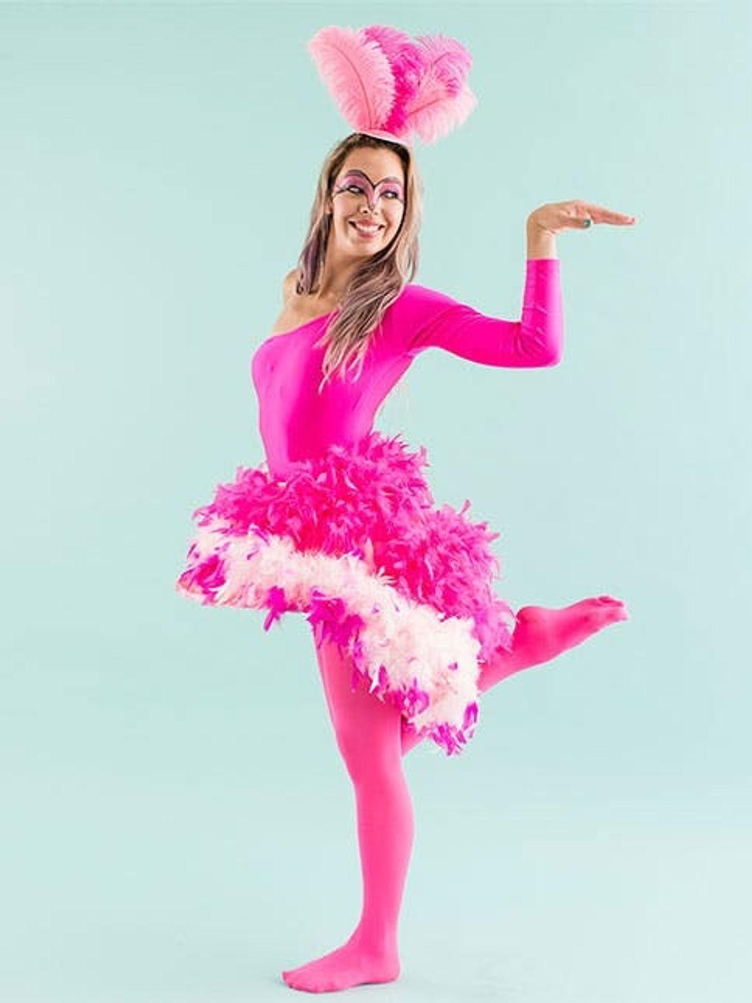 This Tutorial Will Make You Want To Be A Flamingo For Halloween Brit Co
