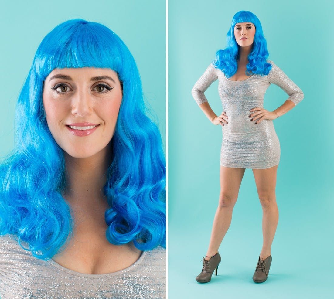 blue wig ideas