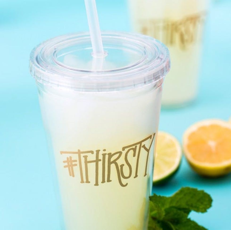 1 ThirstyThursday Tumbler and 5 Drinks to Fill It With Brit + Co