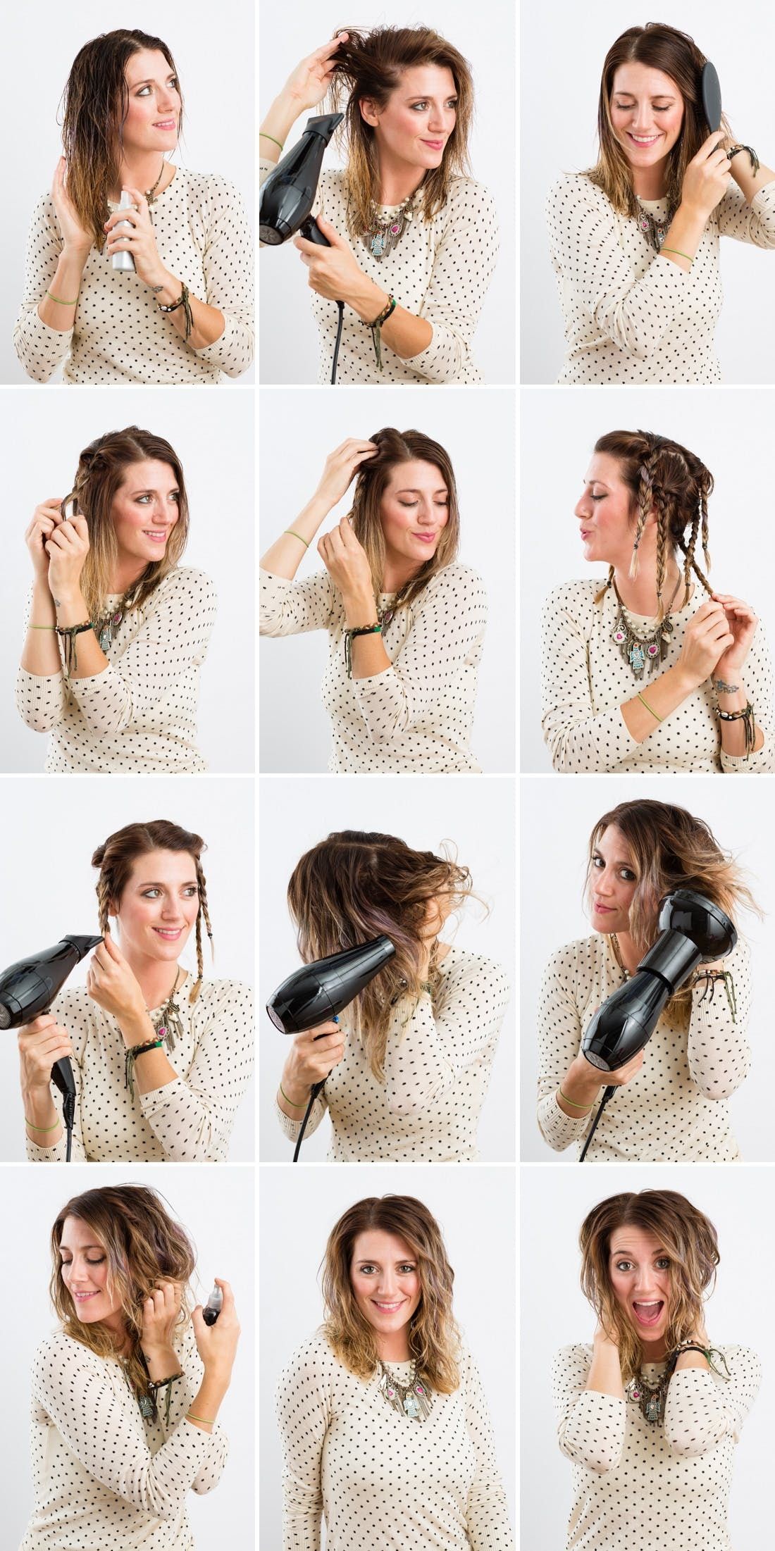 Как накрутить волосы самой себе