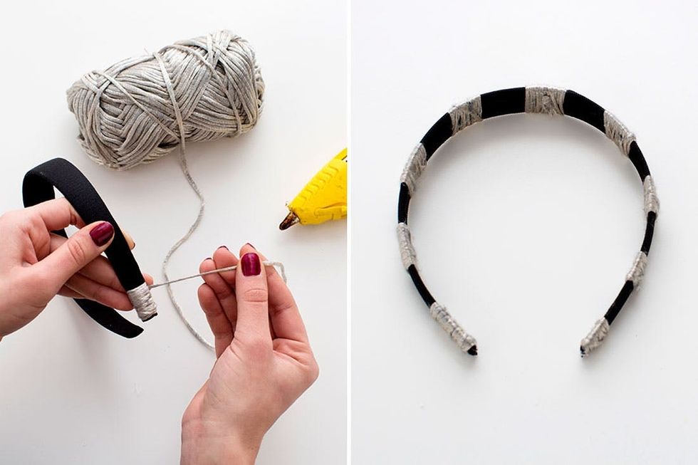 Warm Up With DIY Pom Pom Ear Muffs Brit + Co