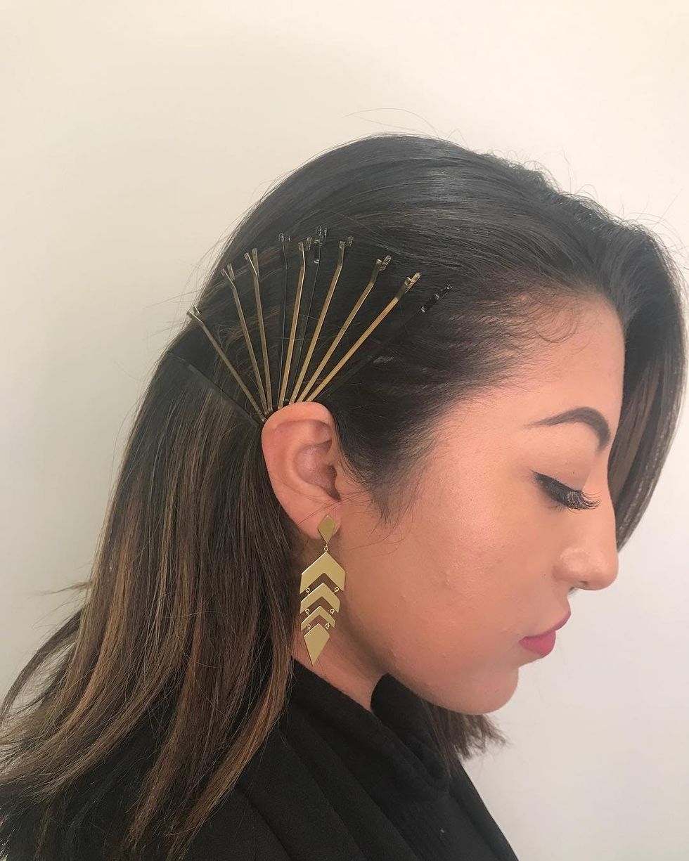 Bobby Pins Are the New Trendy Hair Accessory You Already Own Brit + Co