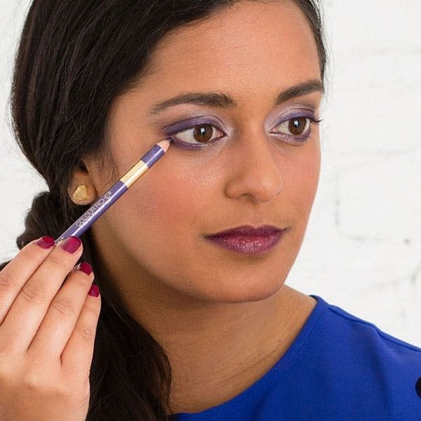 How to Wear a Straight-Off-the-Red-Carpet Purple Smokey 