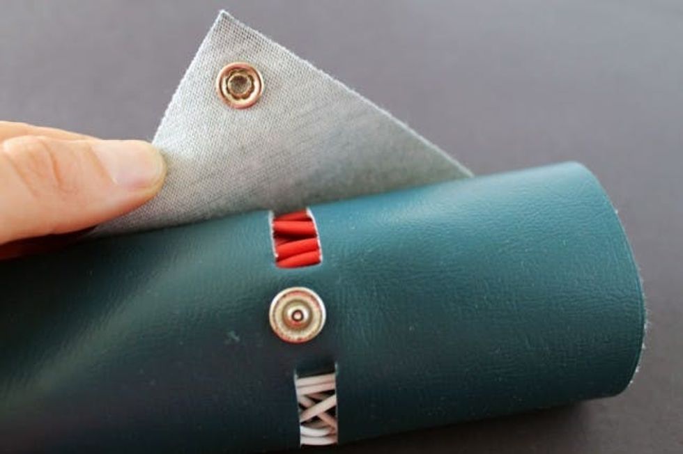 A Fashionable Way to Roll Up Your Cords Brit + Co