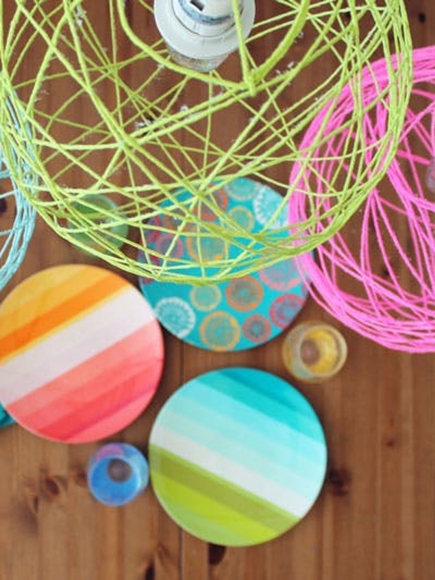 How to Make Illuminated Yarn Lanterns Brit + Co