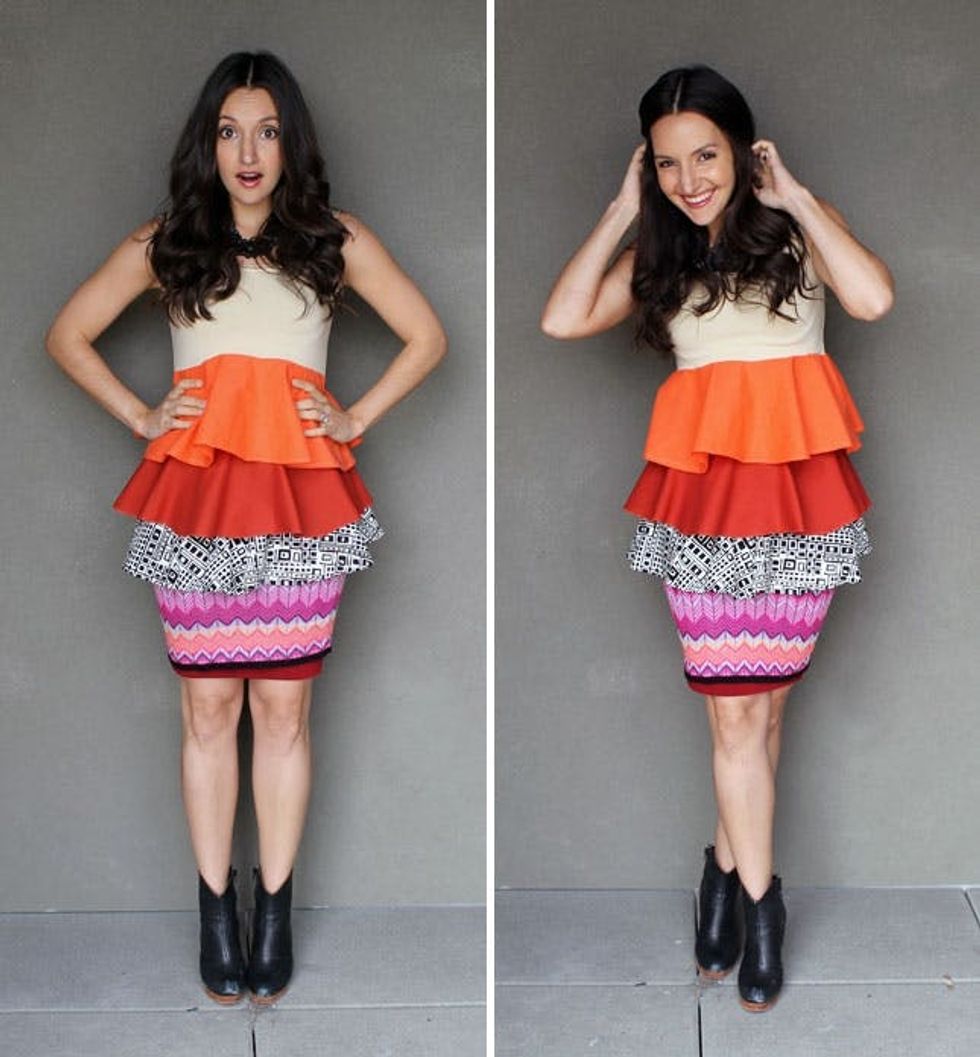 Turn Your Clothes into Chic Peplum Pieces Brit + Co