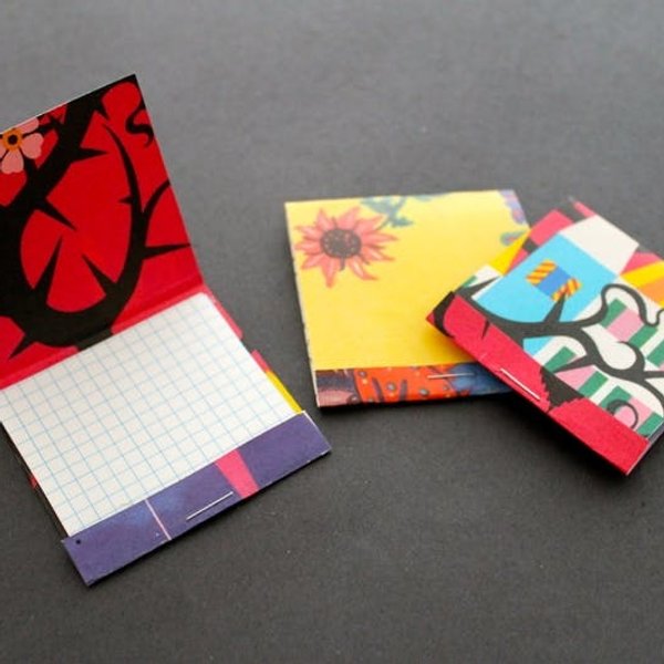 DIY Basics: The Matchbook Notebook - Brit + Co