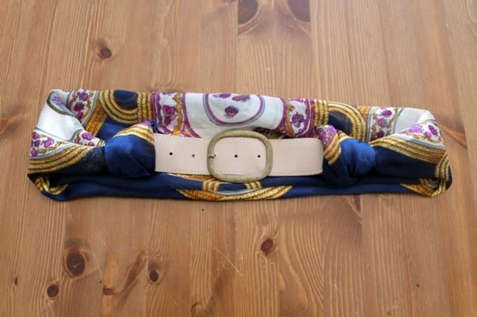 How to Create the Ultimate Scarf Belt Brit + Co
