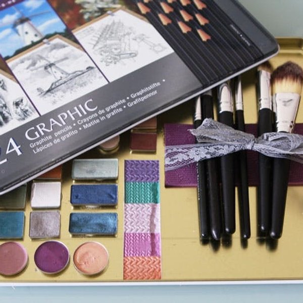 DIY Custom Makeup Palette - Brit + Co