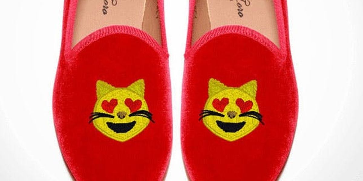 WTF?! Outrageously Expensive EmojiThemed Shoes (That We Kind of Want
