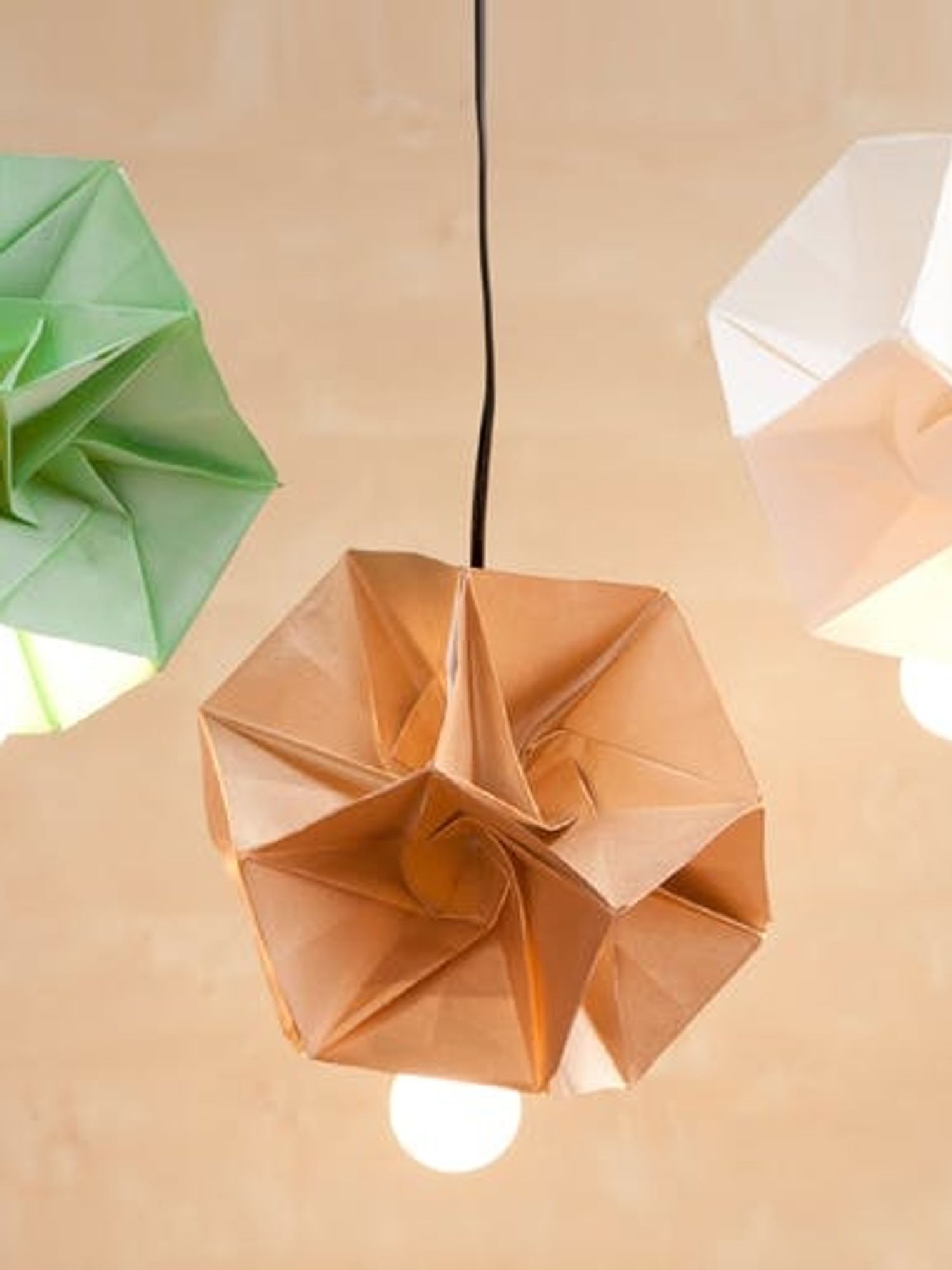 These DIY Origami Lamp Shades Are Our New Obsession Brit + Co