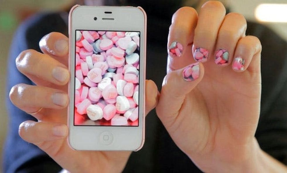 WHAT?! Now You Can Turn Your Photos into Custom Nail Art! Brit + Co
