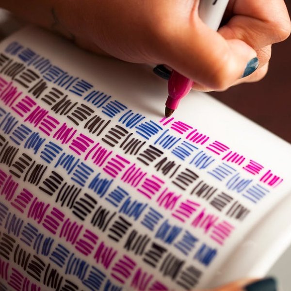 DIY Basics: Make Patterned Ceramics Using Sharpies - Brit + Co