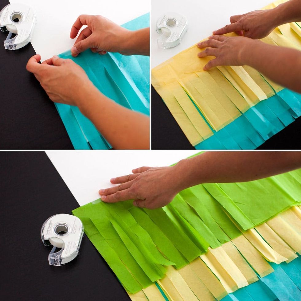 How to Make a Festive Fringe Photo Backdrop Brit + Co