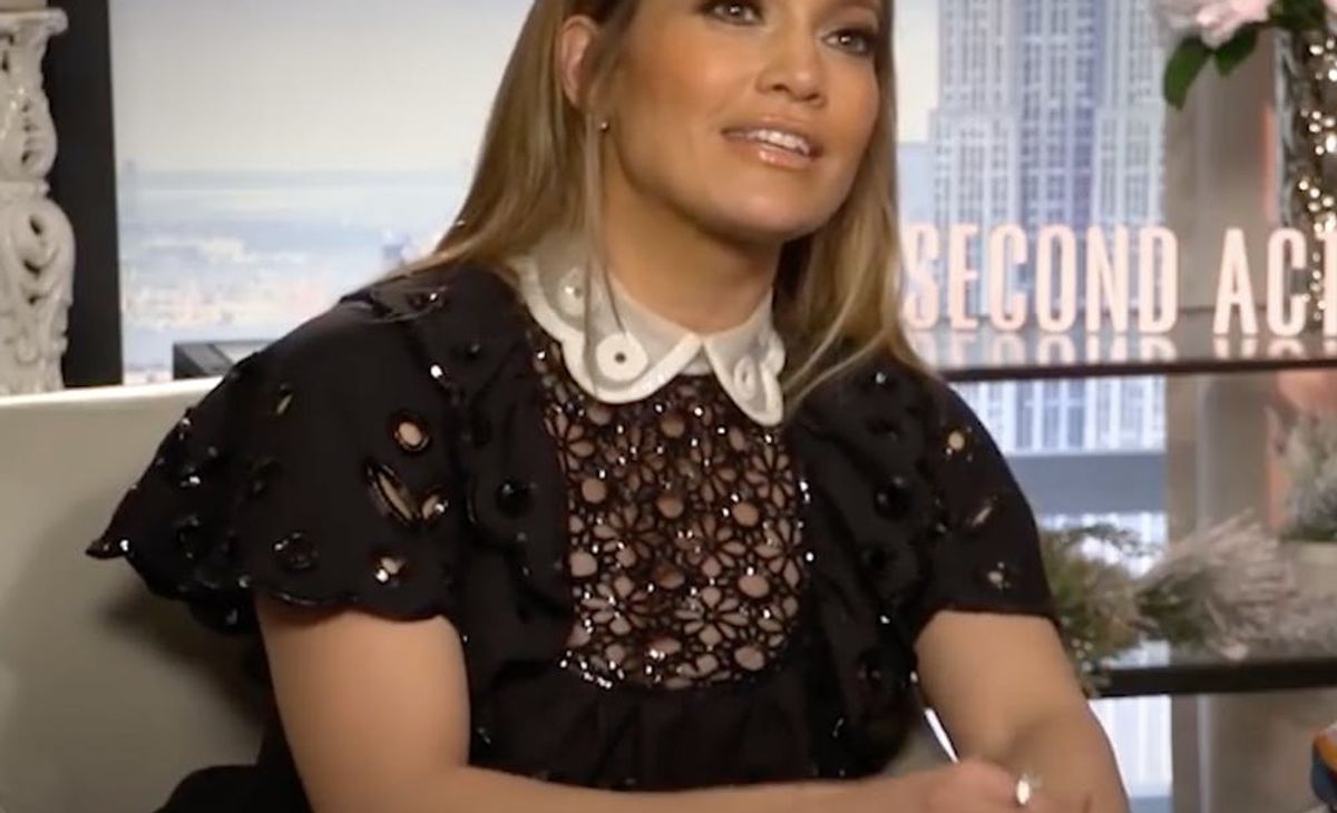 BFFs Jennifer Lopez & Leah Remini Get Interviewed Together 
