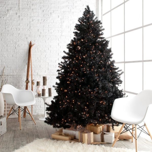 2022 Christmas Tree Black Firday Black Christmas Trees Are a Thing (and They’re Not As Goth As You Think
