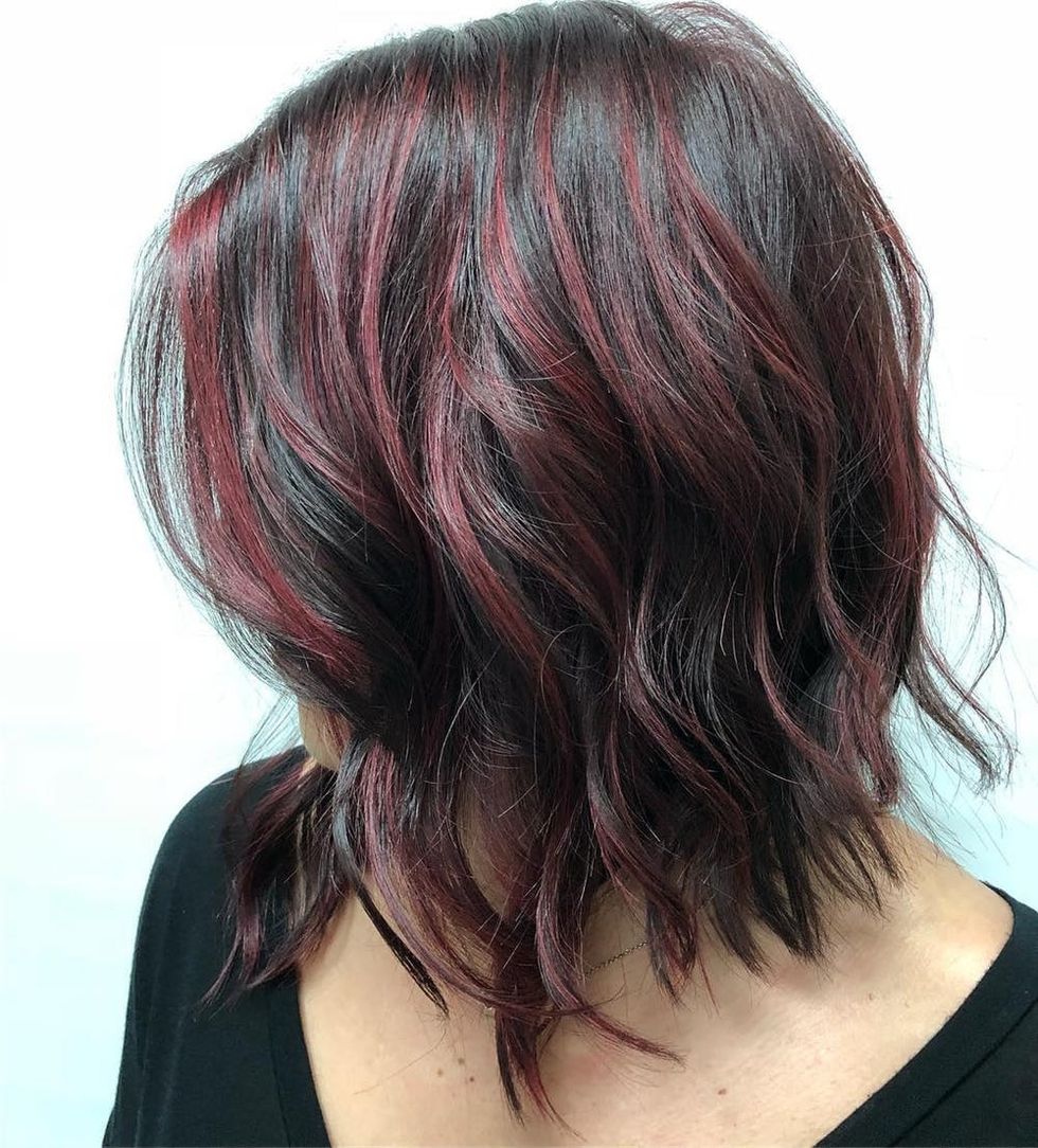 11 Mulled Wine Hair Ideas for Winter 2018 Brit + Co