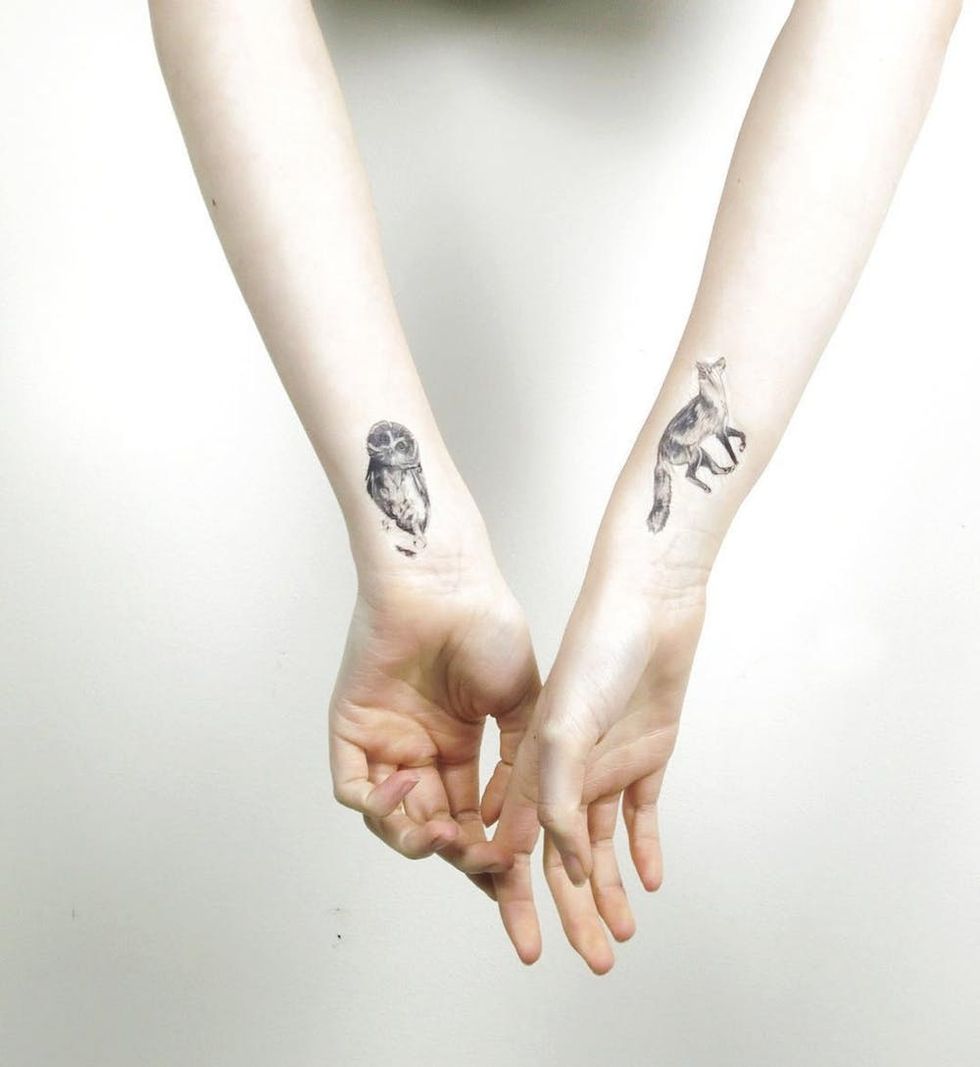 13 of the Cutest Animal Tattoos You Have to See Brit + Co