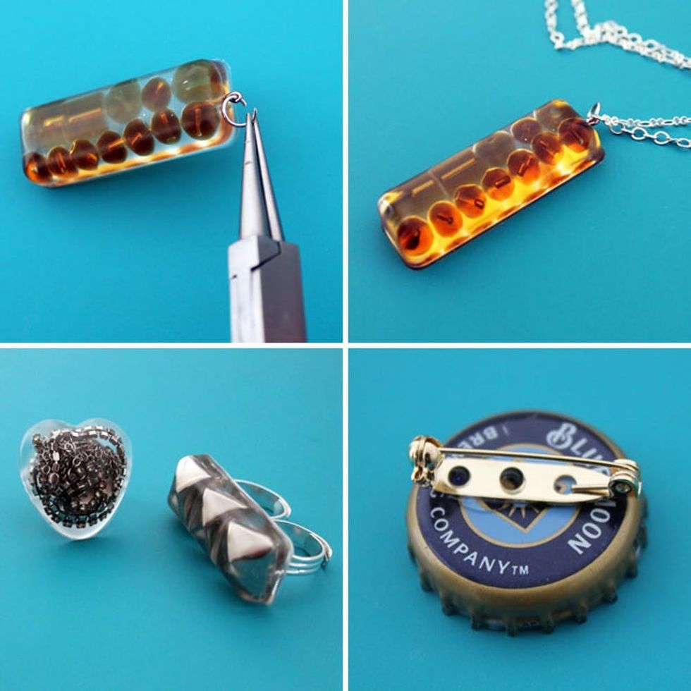 DIY Resin Jewelry Brit + Co