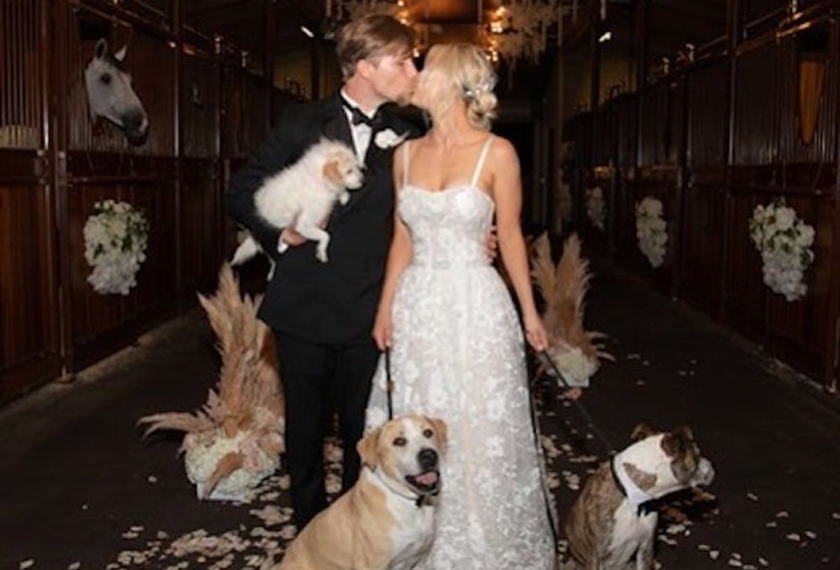 We Ve Got All The Details On Kaley Cuoco S Incredible Wedding Brit Co She wore two totally different wedding looks — and the vows were hilarious! kaley cuoco s incredible wedding