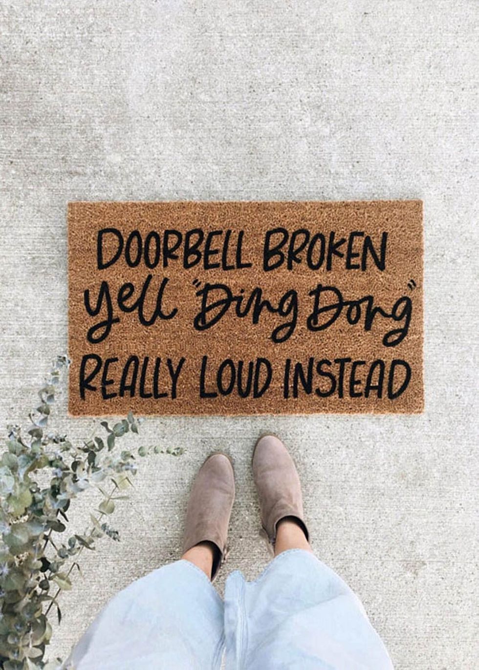22 Cheeky Doormats That Tell It Like It Is Brit + Co