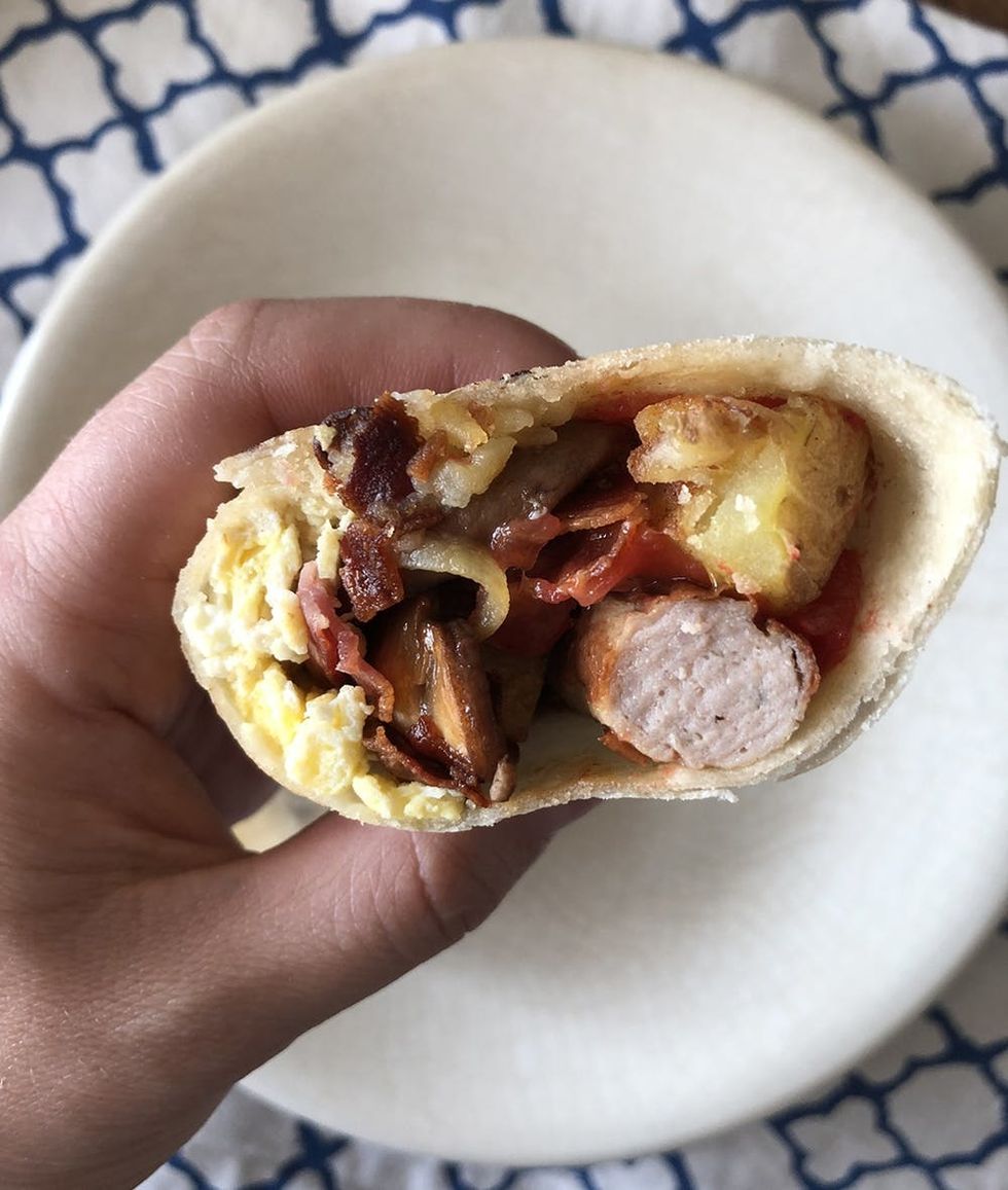 Go British for Breakfast With These Burritos Brit + Co
