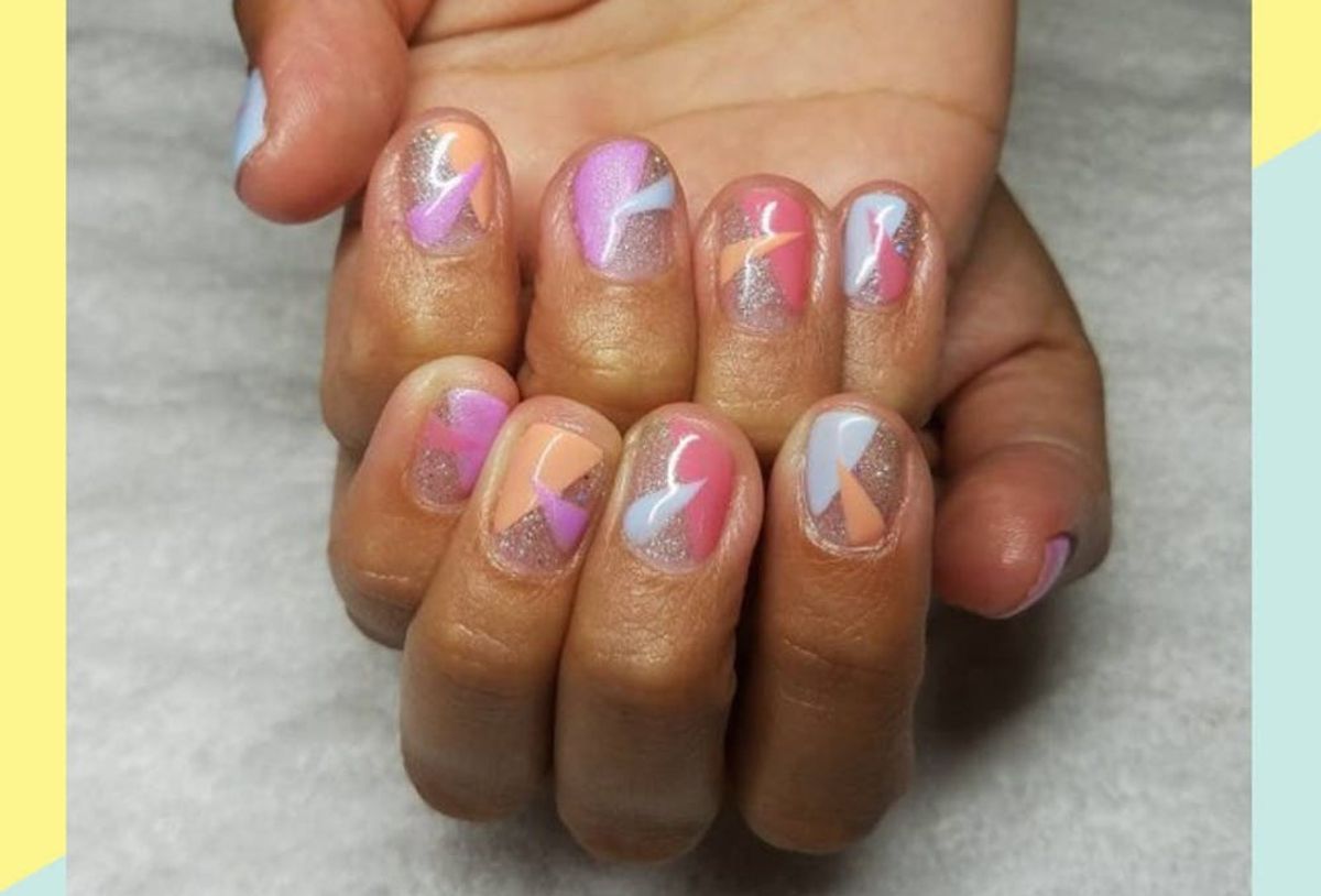 1. 90s inspired acrylic nail design - wide 3