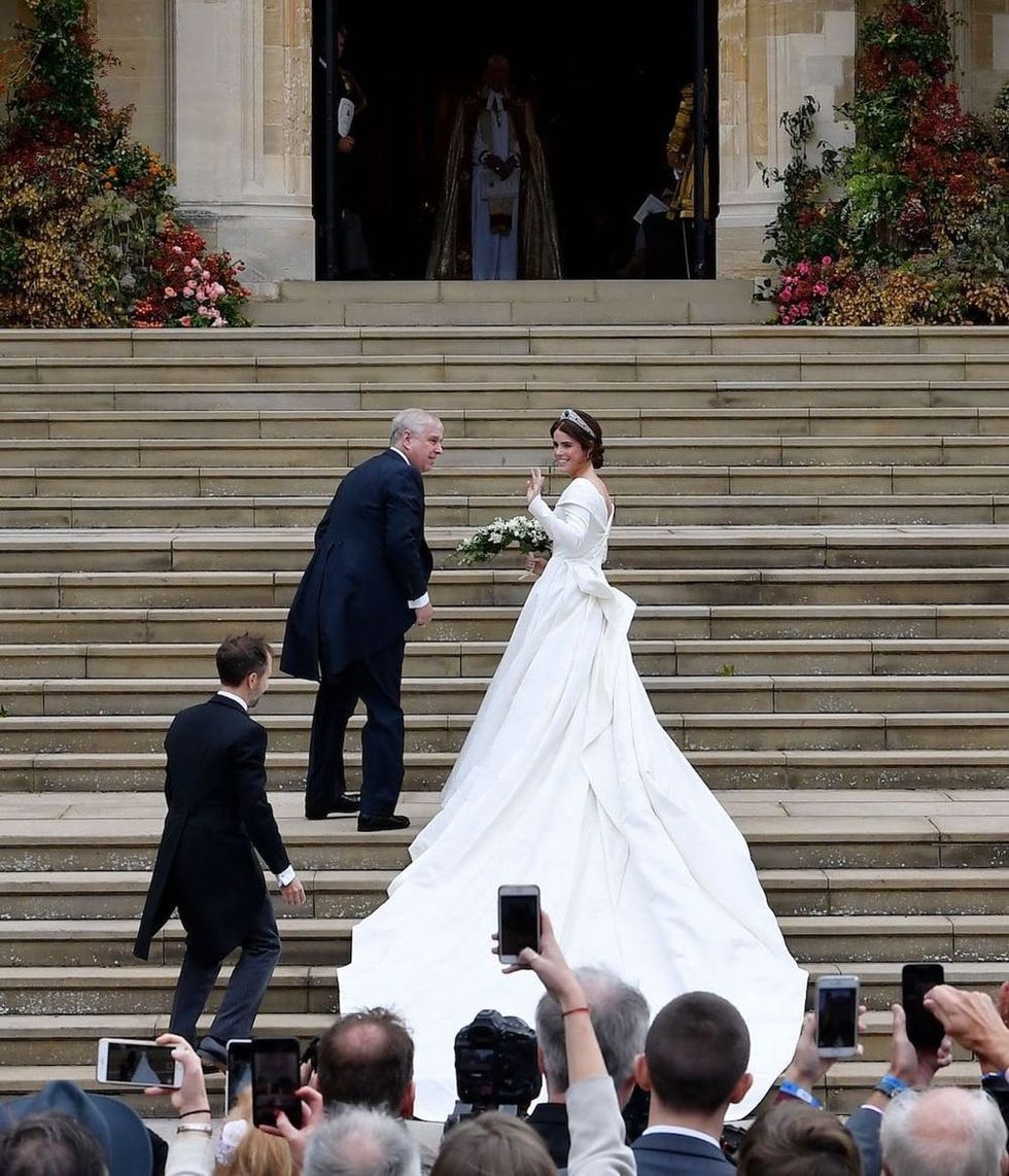 Princess Eugenie’s Wedding Dress Was Designed to Show off Her Scar