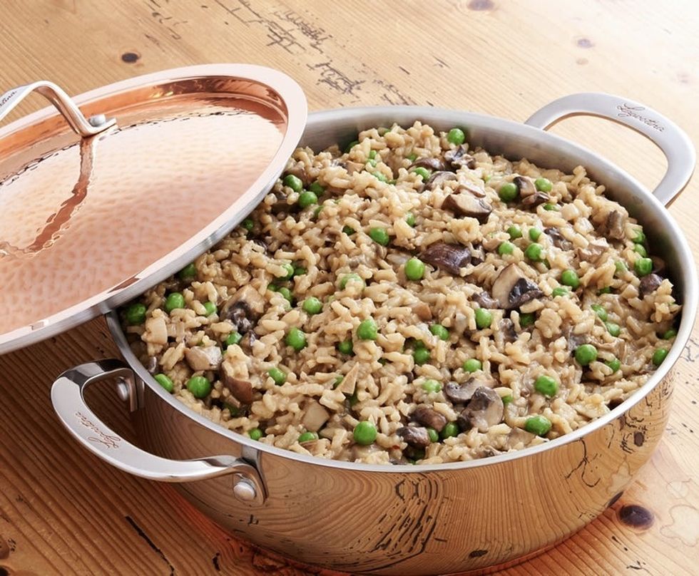 Giada De Laurentiis’ Trick for Foolproof Risotto Brit + Co