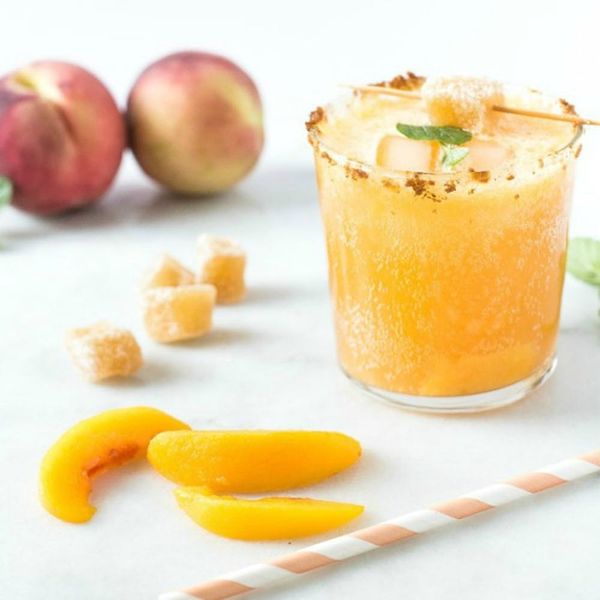 11 Peach Cocktails Perfect for the End of Summer Brit + Co