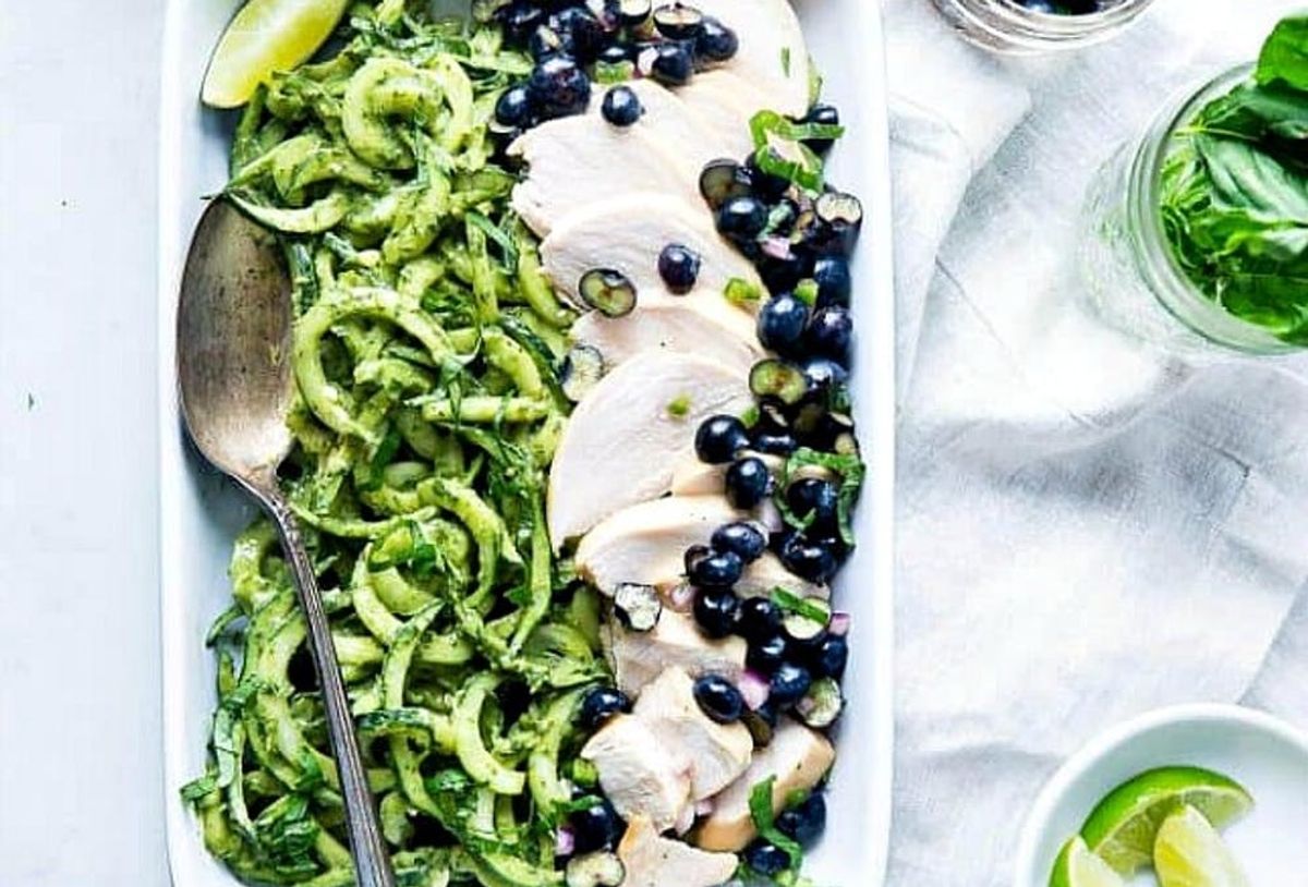 How To Sweeten Your Dinner With Blueberries Brit Co
