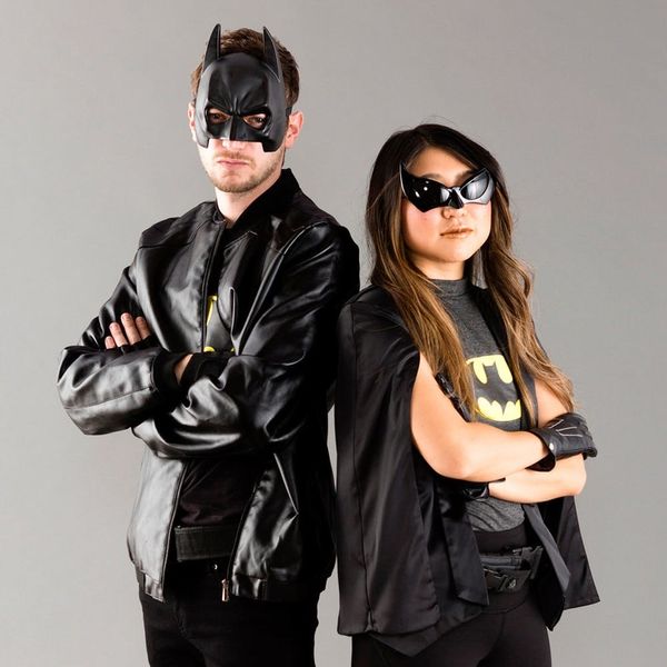 Save Gotham City With This Batman And Batgirl Couples Halloween Costume