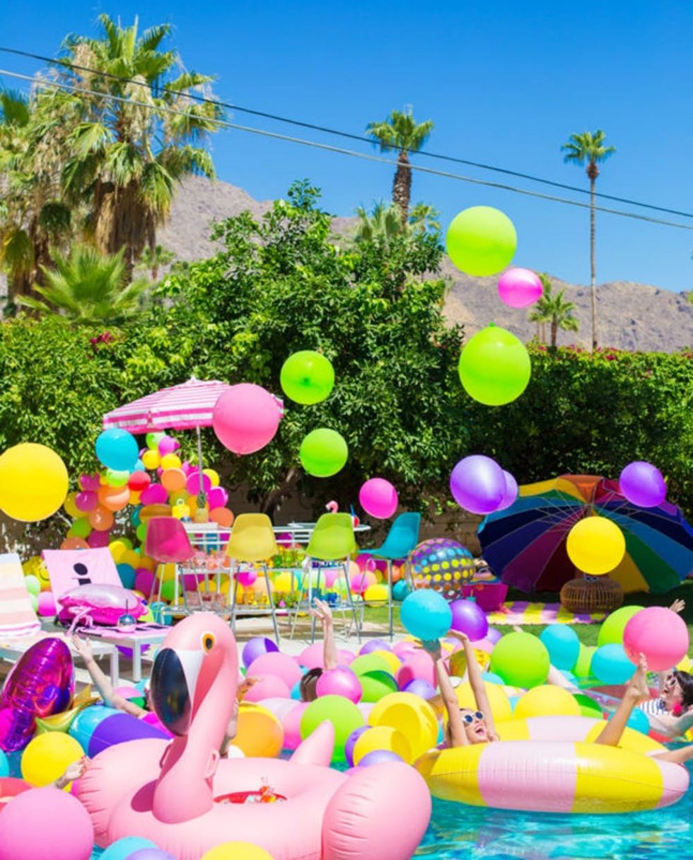 30th Birthday Pool Party Ideas That Will Make a Splash Brit + Co