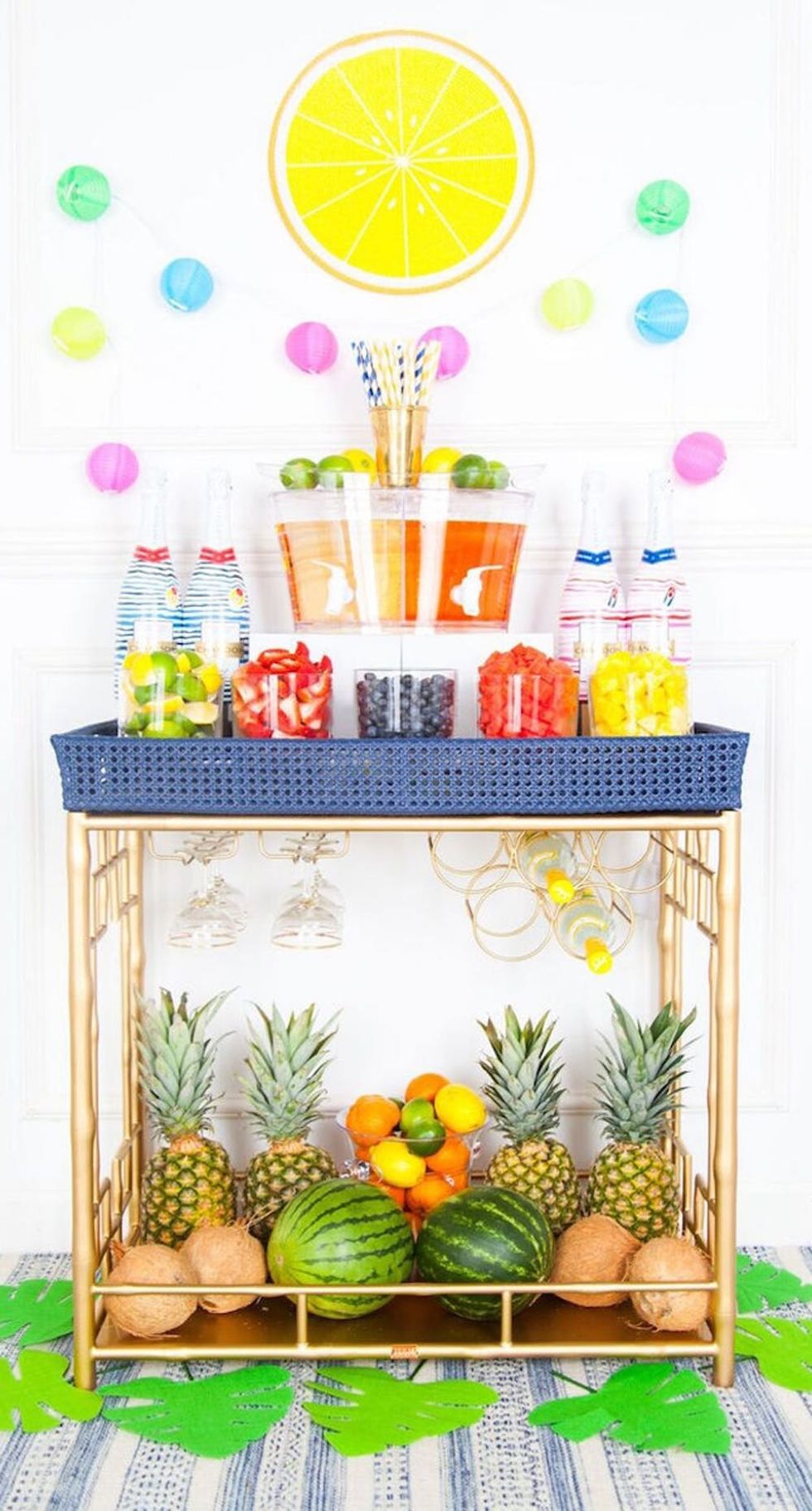 6 Trendy Summer Cocktail Bar Ideas for Your Next GetTogether Brit + Co