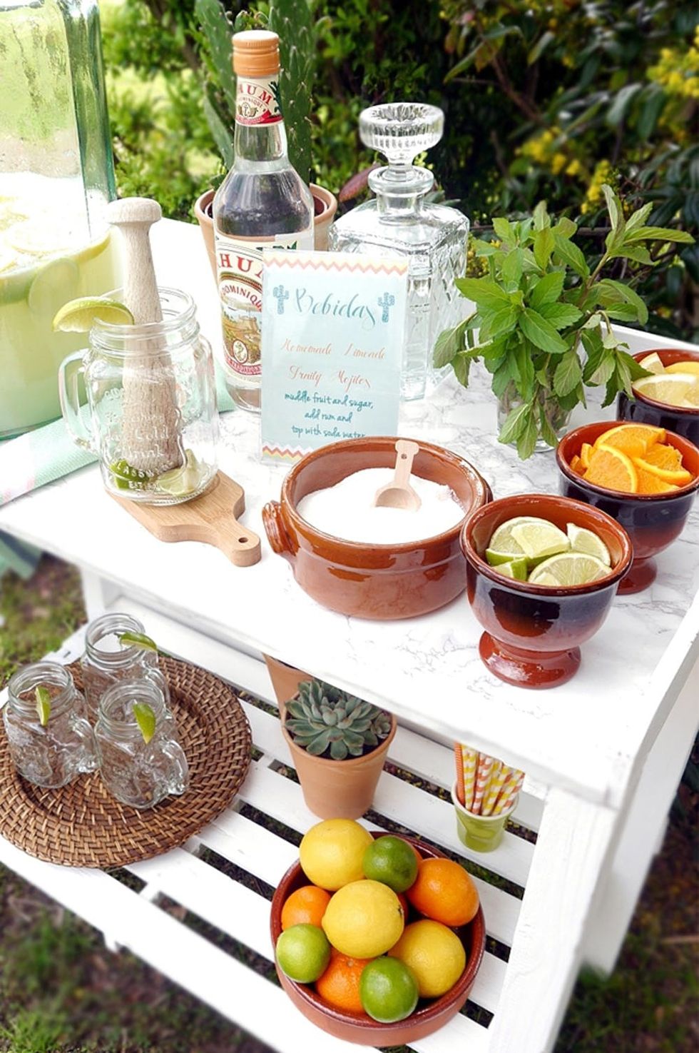 6 Trendy Summer Cocktail Bar Ideas for Your Next GetTogether Brit + Co