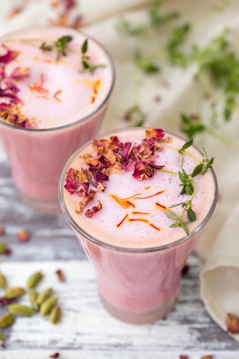 Get Your Caffeine Hit With Our Spiced Rose Latte Recipe Brit + Co