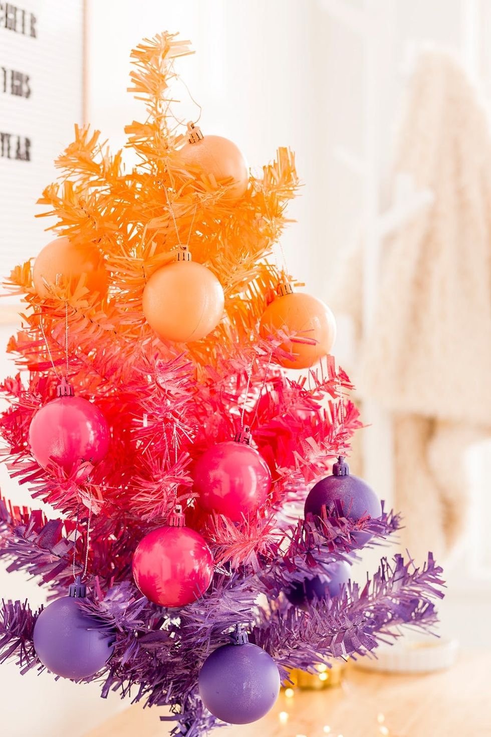 These Quirky Christmas Trees Were MADE for the Color Lover Brit + Co