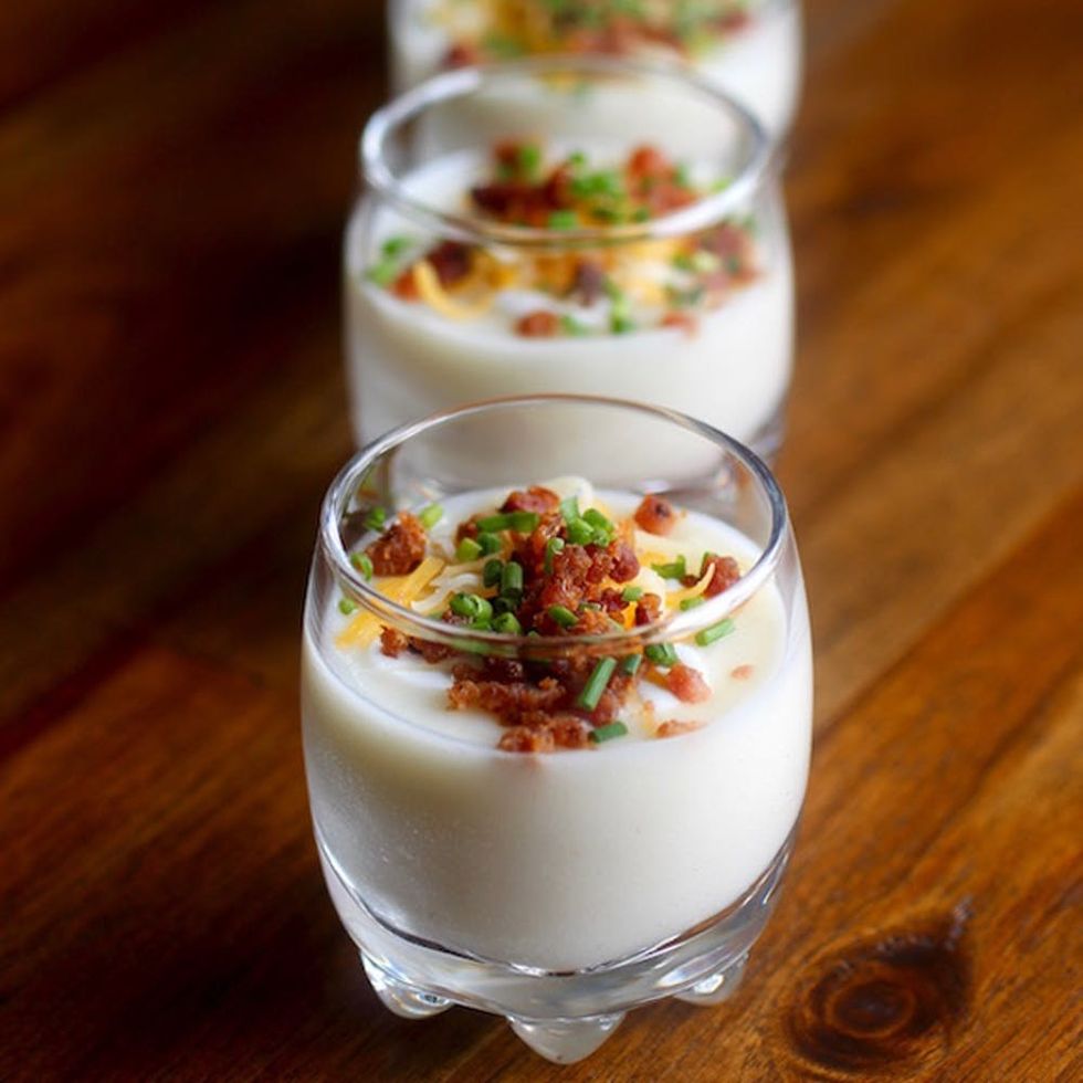 10 Thanksgiving Soup Shooters to Ease into the Feast Brit + Co