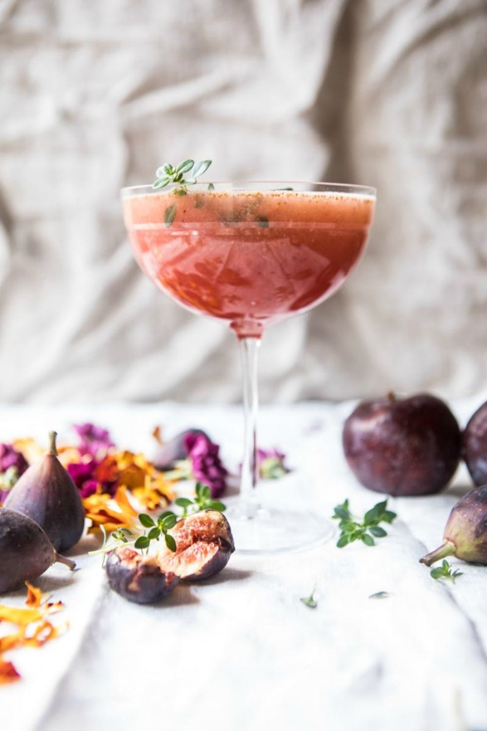 10 Fancy Fig Cocktails for the Season Brit + Co